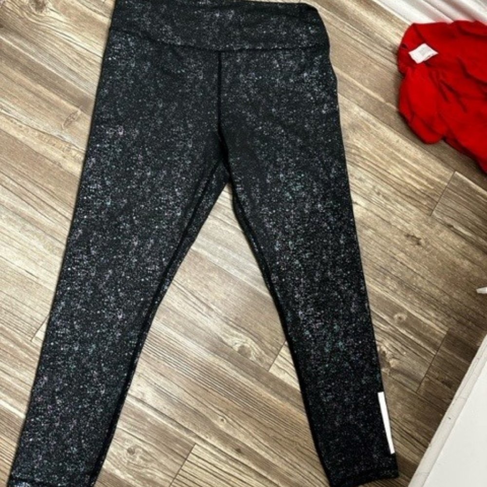 Black Reflective Mirage Light n Tight Hi-Rise 7/8 24"